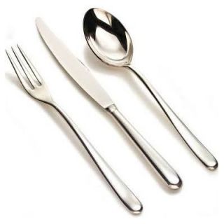 Alessi Caccia by Luigi Caccia Dominioni 6 Piece Flatware Set LCD01 Pieces: 6