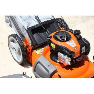 Husqvarna 5521P 21 Inch 140cc Briggs & Stratton Gas Powered 3 in 1 Push Lawn Mower With High Rear Wheels : Walk Behind Lawn Mowers : Patio, Lawn & Garden