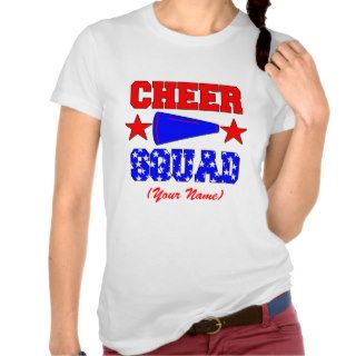 Customized CHEER SQUAD Shirts