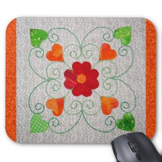 Whimsy Hearts Quilt   Block #2 Mouse Pads