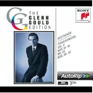 The Glenn Gould Edition: Ludwig Van Beethoven Piano Sonatas, Volume II (Nos. 15 18, No. 23, Nos. 30 32): Music
