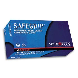 Microflex SG375S SafeGrip Powder Free Latex Glove Size Small (Box of 50): Industrial & Scientific