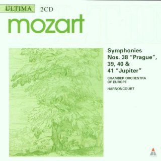 Mozart: Symphonies Nos. 38 "Prague", 39, 40 & 41 "Jupiter": Music