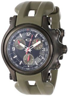 Oakley Men's 10 281 Holeshot 10th Mountain Division Unobtainium Limited Edition Chronograph Watch: Watches