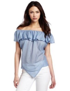 Vivienne Westwood Red Label Women's Off The Shoulder Top, Blue, EU 42/ US 4/6 at  Womens Clothing store: Fashion T Shirts