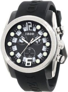 IZOD Men's IZS2/1 BLK Sport Quartz Chronograph Watch: Izod: Watches