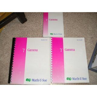Math U See / Gamma Student Kit (Complete Kit): Steven P. Demme: Books