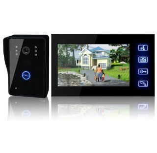 Uoften 7" Touch Screen Video Door Phone Camera Monitor Intercom Home Security: Home Improvement