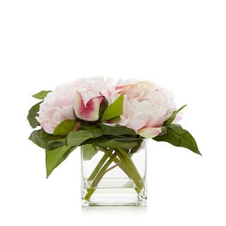 Grey Rose by Jane Packer Pink peony vase arrangement