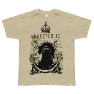 One Republic   Gas Mask T Shirt: Clothing