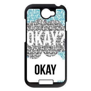 Funny Okay The Fault in Our Stars Quotes HTC ONE S Case Cell Phones & Accessories