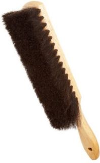 Weiler 44003 Horsehair Counter Duster with Wood Handle, Horsehair Fill, 2 1/2" Head Width, 8" Overall Length, Natural: Push Brooms: Industrial & Scientific