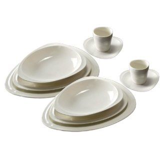 Twilight Saga Breaking Dawn Part 1 Wedding Reception of Edward Cullen and Bella Swan Dinnerware Set for Two Porcelain 10 piece By Carmona: Kitchen & Dining