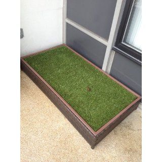 Porch Potty Standard: #1 Selling Grass Litter Box for Dogs : Pet Training Pads : Pet Supplies