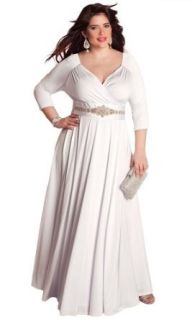 IGIGI Women's Plus Size Bellerose Wedding Gown at  Womens Clothing store