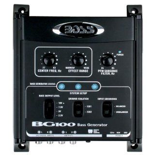 Boss BG100 Bass Generator with Remote Control : Vehicle Audio Video Accessories And Parts : Car Electronics