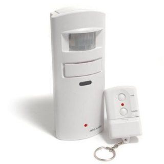 Mini Alarm Motion Detector and Remote Control with 10,000 possible codes: Home Improvement
