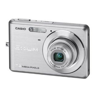 Casio Exilim EX Z77 7.2MP Digital Camera with 3x Anti Shake Optical Zoom (Silver)  Point And Shoot Digital Cameras  Camera & Photo