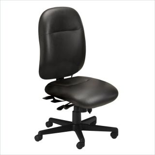 Mayline Comfort 24 Hour High Performance Multi Function Chair in Black   2424AGBLT