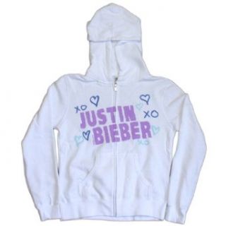 Justin Bieber   XO Junior Hoodie Sweatshirt Size XL: Clothing