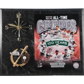 Boston Red Sox 'All Time Greats' Clock Football