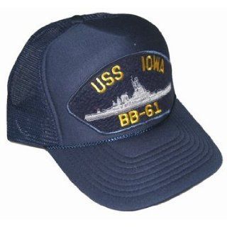 Navy Ships Trucker Hat   USS IOWA BB 61 at  Mens Clothing store