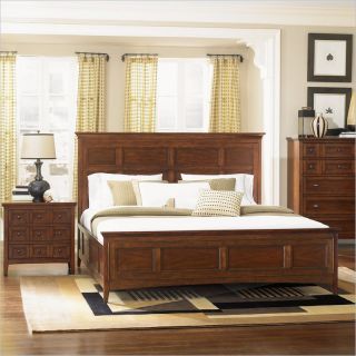 Magnussen Harrison Storage Panel Bed 2 Piece Bedroom Set in Cherry   B1398 X4 S 2PKG