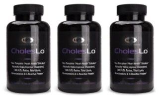 CholesLo   Cholesterol Lowering Supplement (80 Capsules): Health & Personal Care