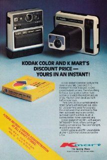 1977 Kodak Instant Cameras: EK6, Kmart, Kodak, Kmart Print Ad  