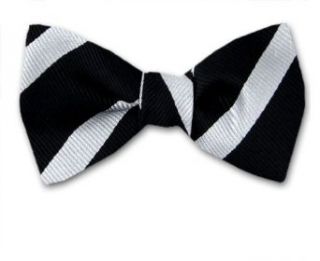 FBTS 9447   Black   Silver   Mens Self Tie Bow Tie at  Mens Clothing store