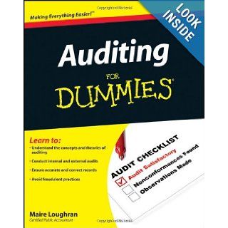 Auditing For Dummies: Maire Loughran: 9780470530719: Books