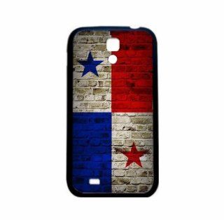 Panama Brick Wall Flag Samsung Galaxy S4 Black Silcone Case   Provides Great Protection Cell Phones & Accessories