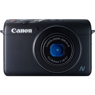 Canon PowerShot N100 12.1 Megapixel Compact Camera   Black Point & Shoot Cameras