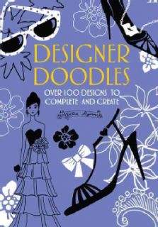 Designer Doodles: Over 100 Designs to Complete and Create (Paperback) Games & Activities