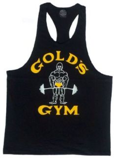 G310 Golds Gym Workout Tank Top "Old Joe" logo at  Mens Clothing store: Athletic Shirts
