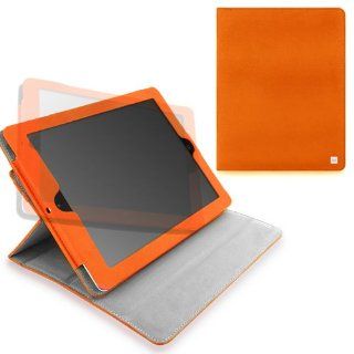 CaseCrown Axis Flip Case for iPad 4th Generation with Retina Display, iPad 3 and iPad 2   Orange: Computers & Accessories