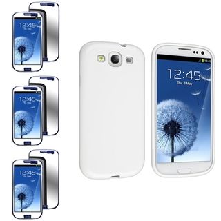 BasAcc TPU Case/ Screen Protector for Samsung Galaxy S III/ S3 BasAcc Cases & Holders