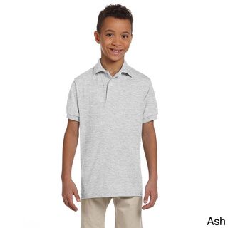 Youth 50/50 Jersey Polo with SpotShield Boys' Shirts
