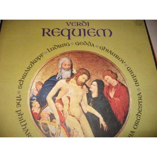 Verdi: Requiem Mass Box Set with Booklet: Philharmonia Orchestra and Choir: Music