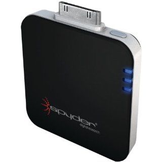 Spyder Digital Research i4X Power Shadow Series 1500mAh Battery Booster for Apple iPhone 4 and 4S and iPod   Retail Packaging   Black: Cell Phones & Accessories