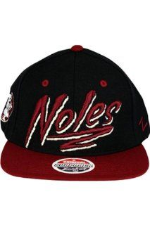Zephyr Razzle Florida State University Seminoles Snapback Hat Black. Size: Sports Fan Baseball Caps : Sports & Outdoors