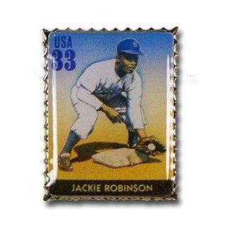Jackie Robinson Stamp Pin : Sports Related Pins : Sports & Outdoors