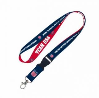 Olympics Team USA Lanyard with Detachable Buckle : Sports Related Key Chains : Clothing