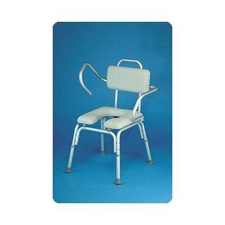 Lightweight Padded Shower Chair with Cut Out. Same as C5549 66 with an aperture in the seat to allow: Health & Personal Care