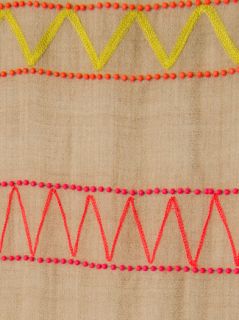 Hand embroidered cashmere scarf  Janavi