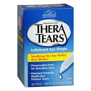 THERA TEARS OPTH SOL UNIT DOSE Pack of 32 by ADVANCED VISION RESEARCH ***: Health & Personal Care