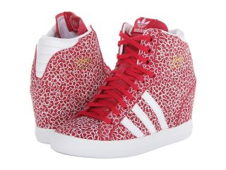 adidas Originals Basket Profi Up Sneakerwedge Womens Shoes (Red)