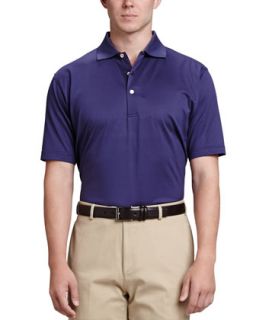 Mens Solid Polo Shirt, Navy   Peter Millar   Navy (MEDIUM)