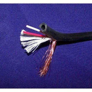 GLS AUDIO Bulk Microphone Cable 300' Black Mic  300ft Signal mike cable: Musical Instruments
