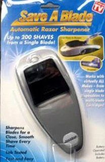 As Seen on TV Save A Blade Automatic Razor Sharpener (3 Pack): Health & Personal Care